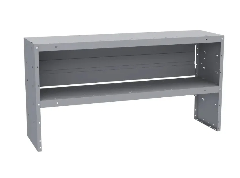 48522 – HOLMAN Van Storage System Shelf Unit, 52 Inch Width x 27 Inch Height x 14 Inch Depth Square End Panels 2 Shel...